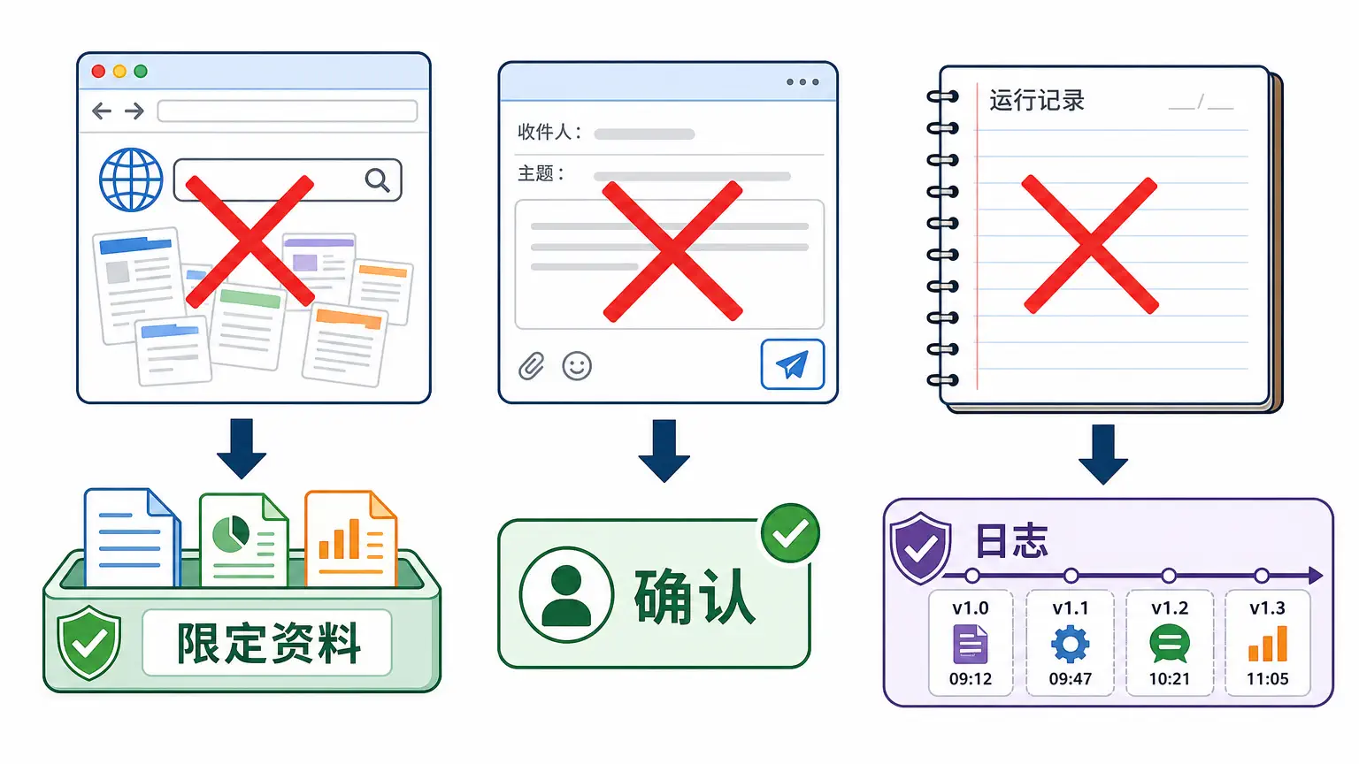 三个坑先避开：乱查、乱发、不留日志